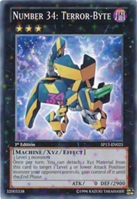 Number 34: Terror-Byte (Starfoil)
