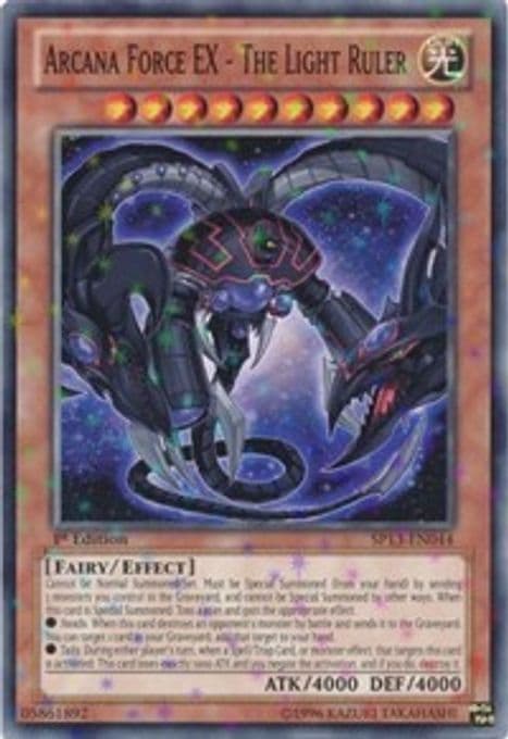 Arcana Force EX - The Light Ruler (Starfoil)
