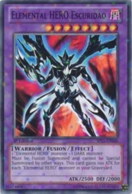 Elemental HERO Escuridao (Starfoil)