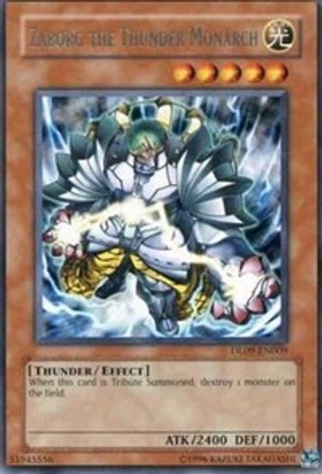 Zaborg the Thunder Monarch (Silver)
