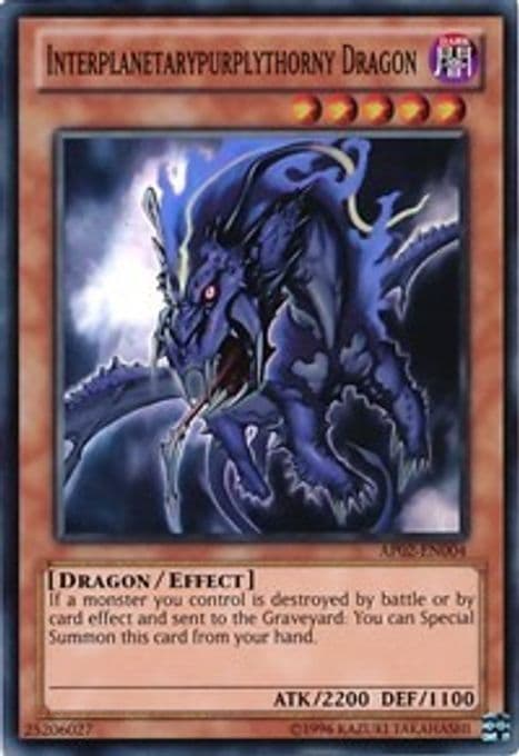 Interplanetarypurplythorny Dragon