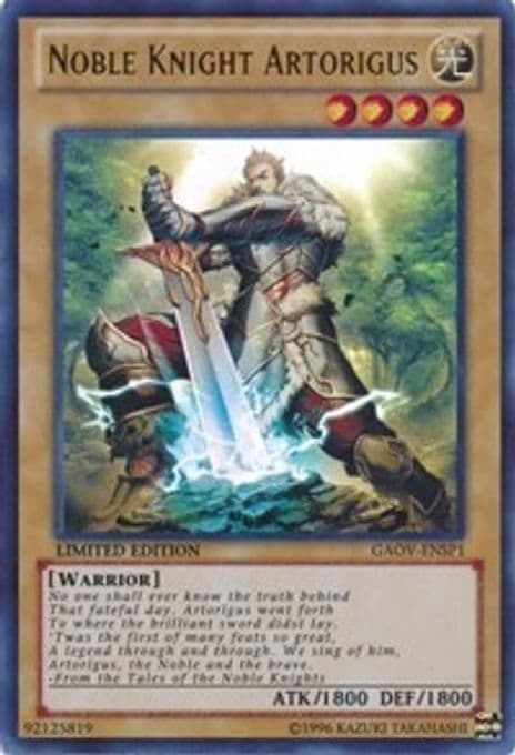 Noble Knight Artorigus (GAOV-ENSP1)