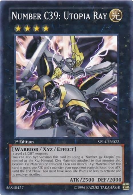 Number C39: Utopia Ray (Starfoil)