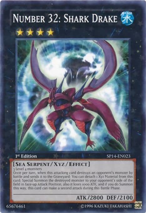 Number 32: Shark Drake (Starfoil)