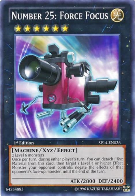 Number 25: Force Focus (Starfoil)