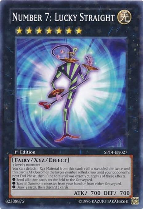 Number 7: Lucky Straight (Starfoil)