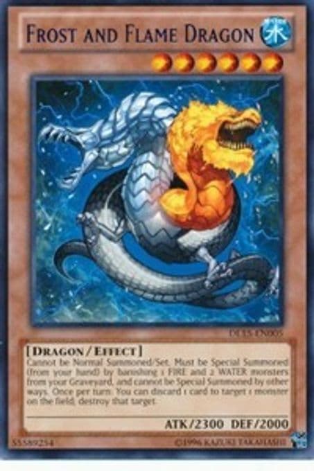Frost and Flame Dragon (Purple)