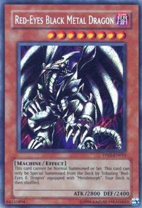 Red-Eyes Black Metal Dragon (Secret)