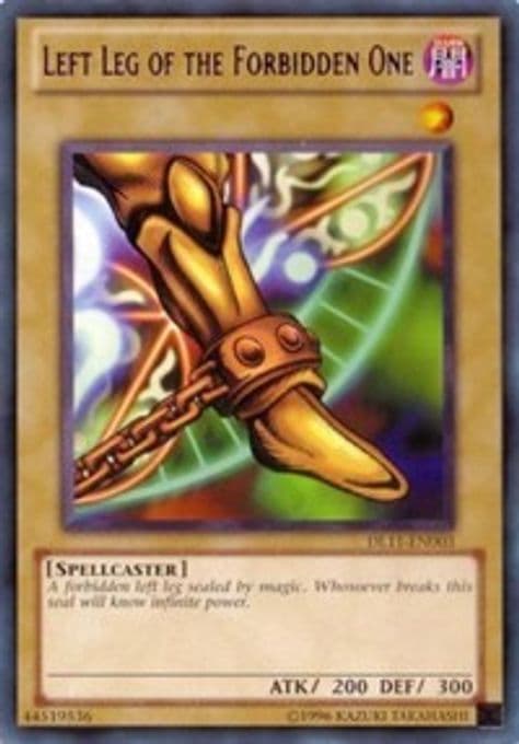 Left Leg of the Forbidden One (Purple)
