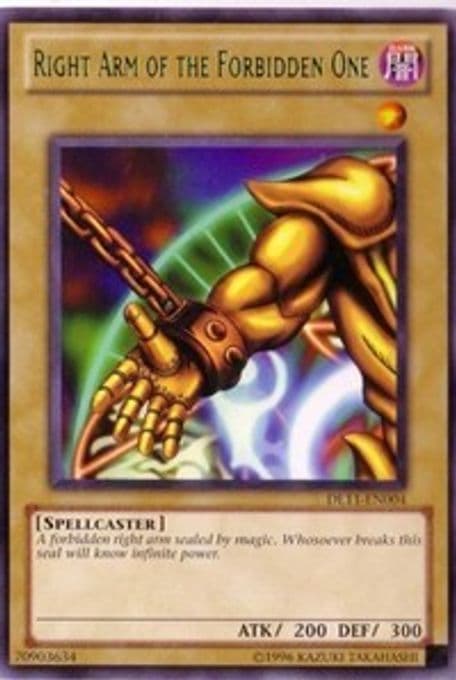 Right Arm of the Forbidden One (Green)
