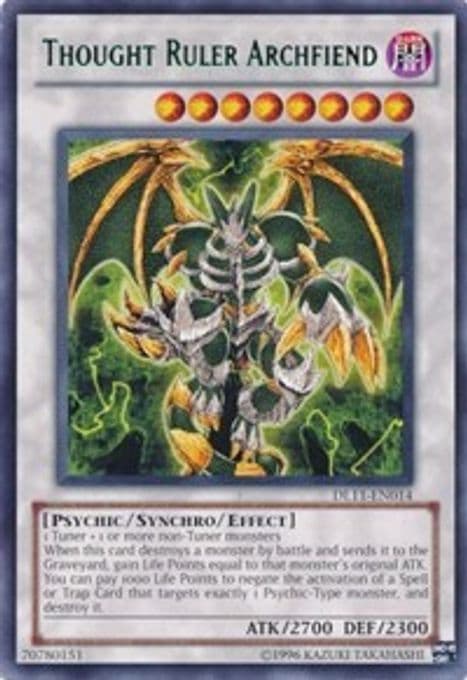 Thought Ruler Archfiend (Blue)