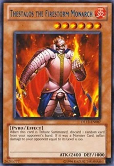 Thestalos the Firestorm Monarch (Blue)