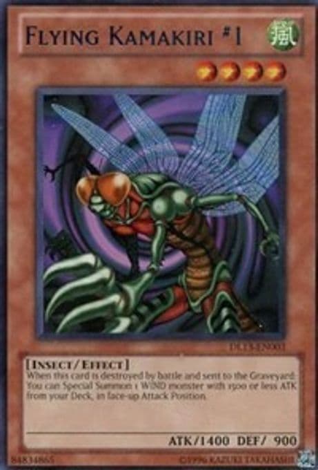 Flying Kamakiri 1 (Blue)
