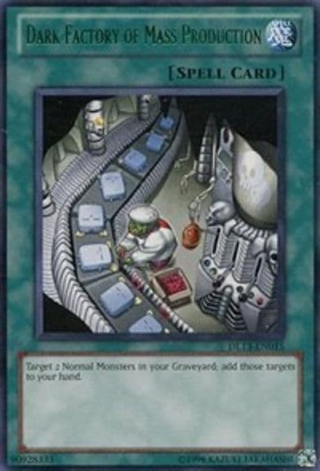Dark Factory of Mass Production (Green)