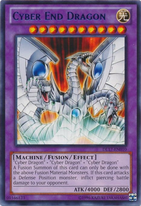 Cyber End Dragon (Blue)