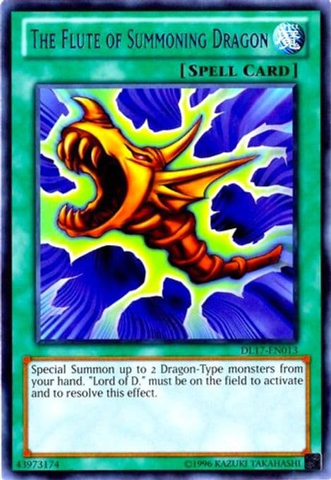 The Flute of Summoning Dragon (Blue)
