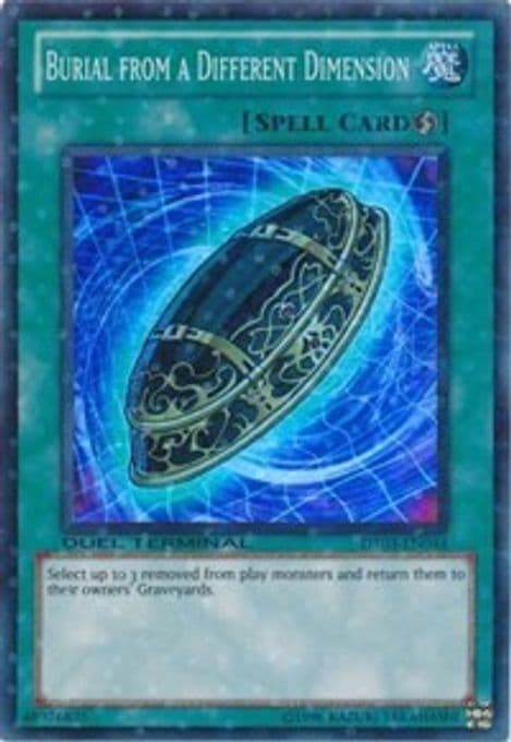 Burial from a Different Dimension