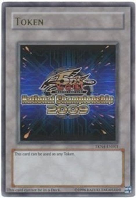 Yu-Gi-Oh 5D's 2009 National Championship Token