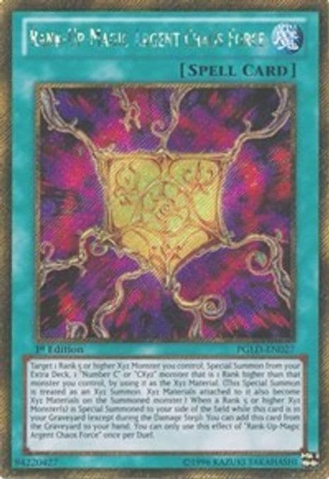 Rank-Up-Magic Argent Chaos Force