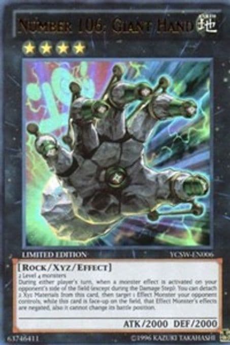 Number 106: Giant Hand