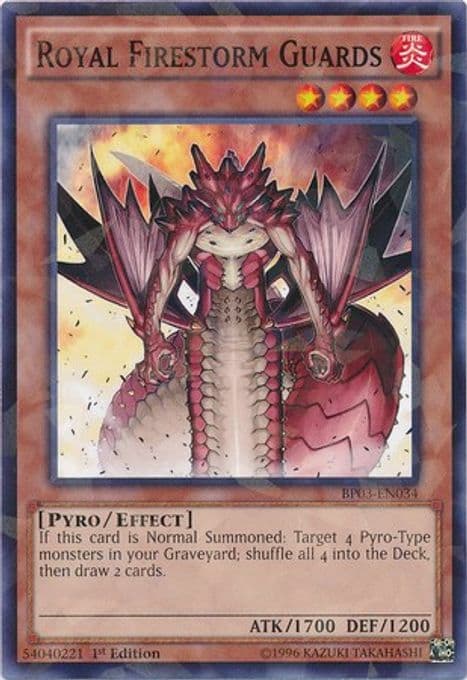 Royal Firestorm Guards (Shatterfoil)