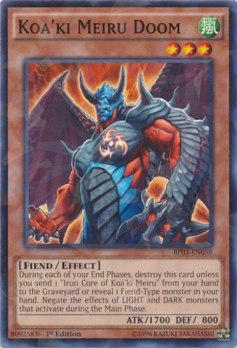 Koa'ki Meiru Doom (Shatterfoil)