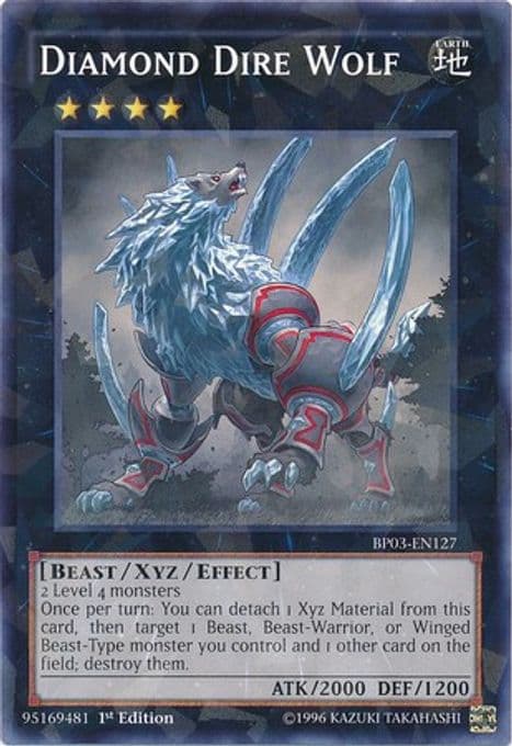 Diamond Dire Wolf (Shatterfoil)