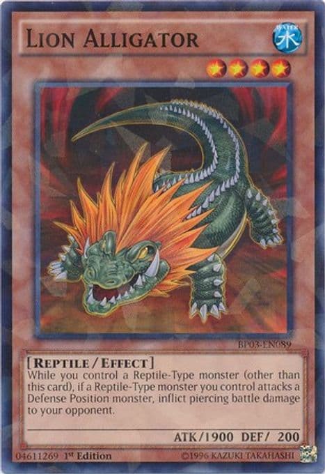 Lion Alligator (Shatterfoil)