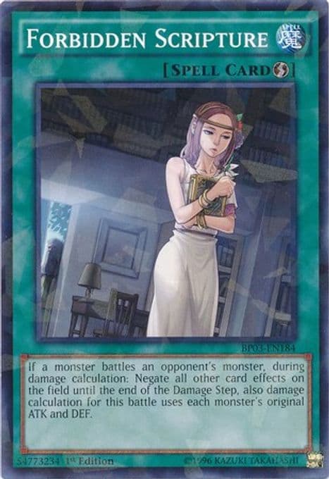 Forbidden Scripture (Shatterfoil)
