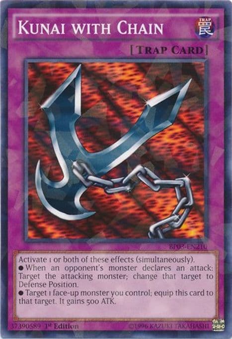 Kunai with Chain (Shatterfoil)
