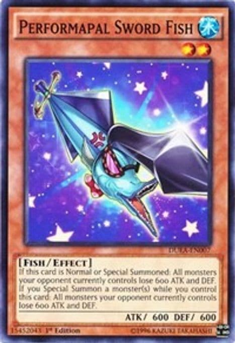 Performapal Sword Fish