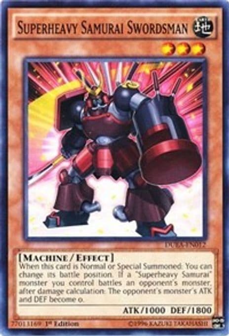 Superheavy Samurai Swordsman