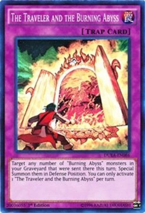 The Traveler and the Burning Abyss