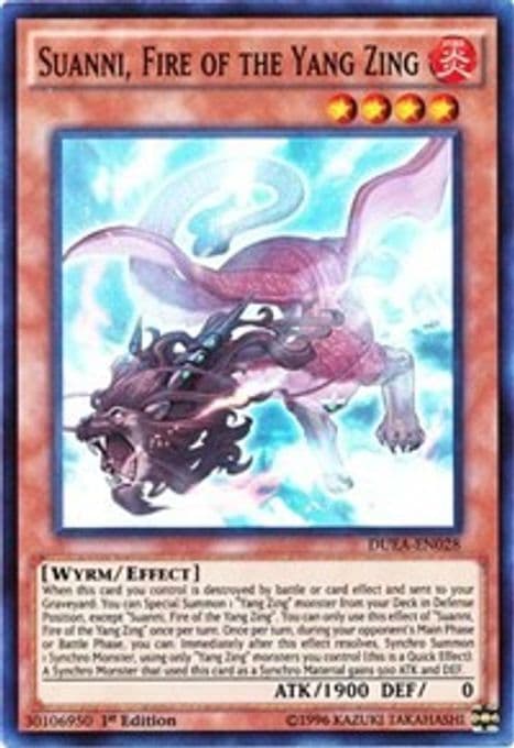 Suanni, Fire of the Yang Zing