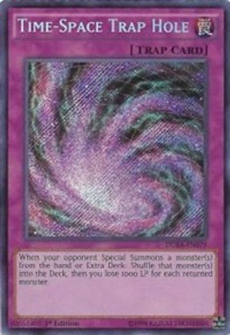 Time-Space Trap Hole