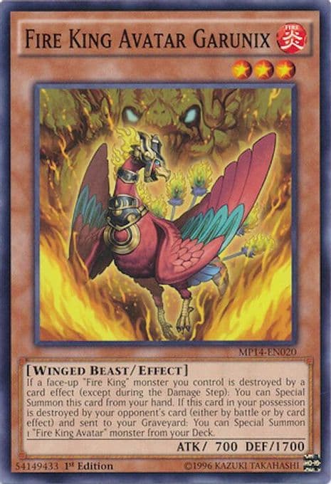 Fire King Avatar Garunix