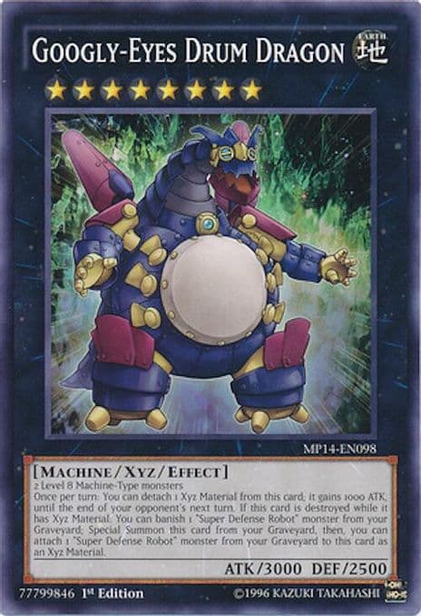 Googly-Eyes Drum Dragon
