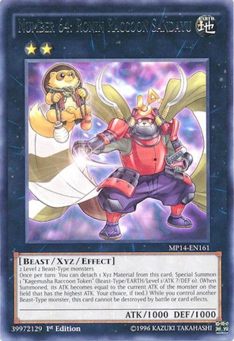 Number 64: Ronin Raccoon Sandayu