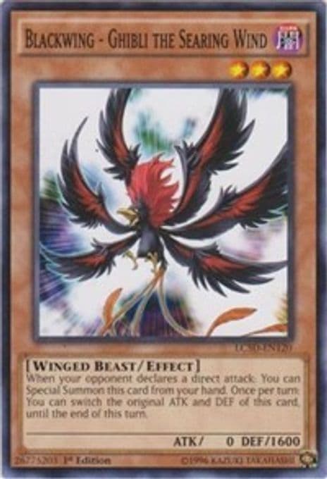 Blackwing - Ghibli the Searing Wind