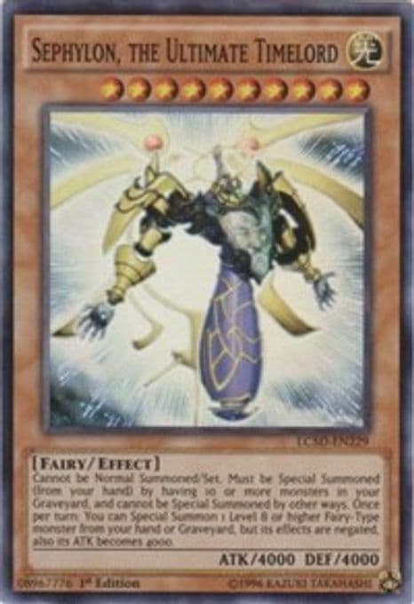 Sephylon, the Ultimate Timelord