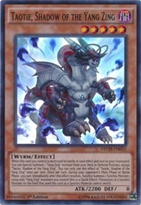 Taotie, Shadow of the Yang Zing