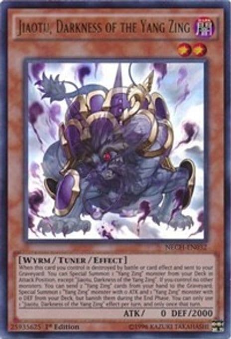 Jiaotu, Darkness of the Yang Zing