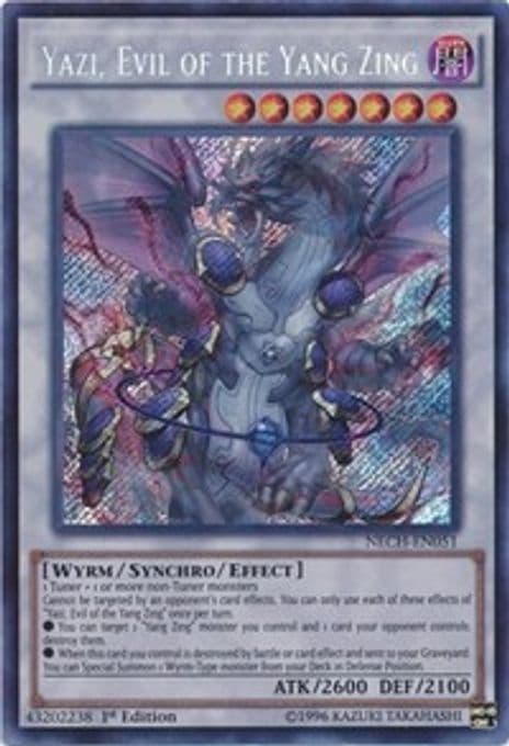 Yazi, Evil of the Yang Zing