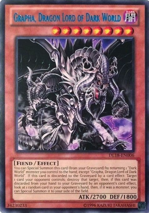 Grapha, Dragon Lord of Dark World (Blue)