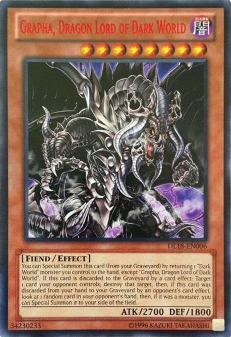 Grapha, Dragon Lord of Dark World (Red)