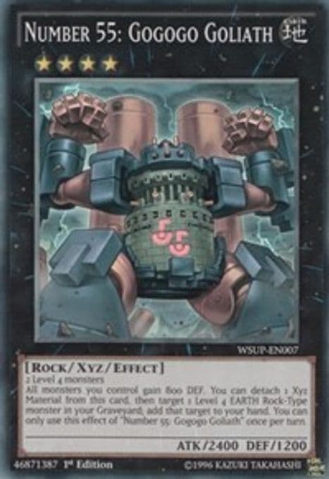 Number 55: Gogogo Goliath