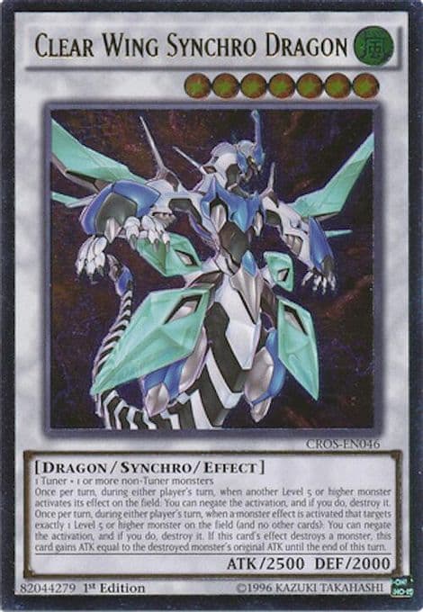 Clear Wing Synchro Dragon (UTR)