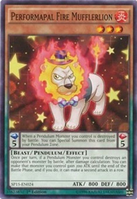 Performapal Fire Mufflerlion