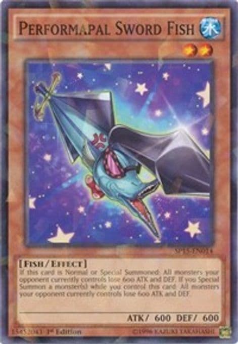 Performapal Sword Fish (Shatterfoil)