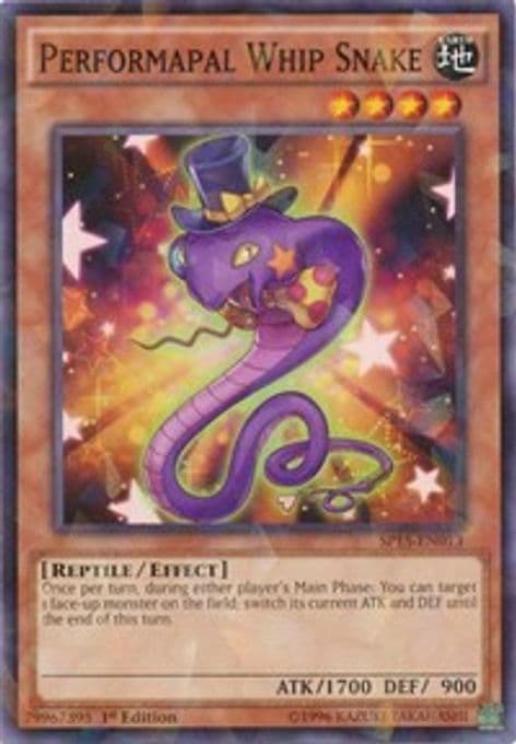 Performapal Whip Snake (Shatterfoil)